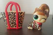 Fierce Meow Pet Kitten LOL Surprise Lils M-027 kot w torebce panterka