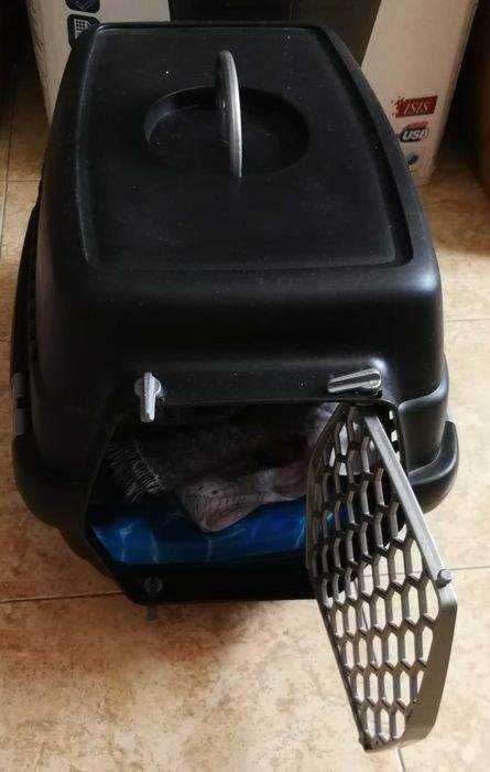 Tabuleiro higiénico cães ou gatos + Transportadora Cães pequenos/Gatos