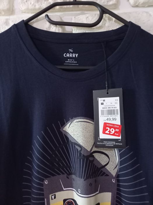 Koszulka Carry rozmiar M męska nowa z metką