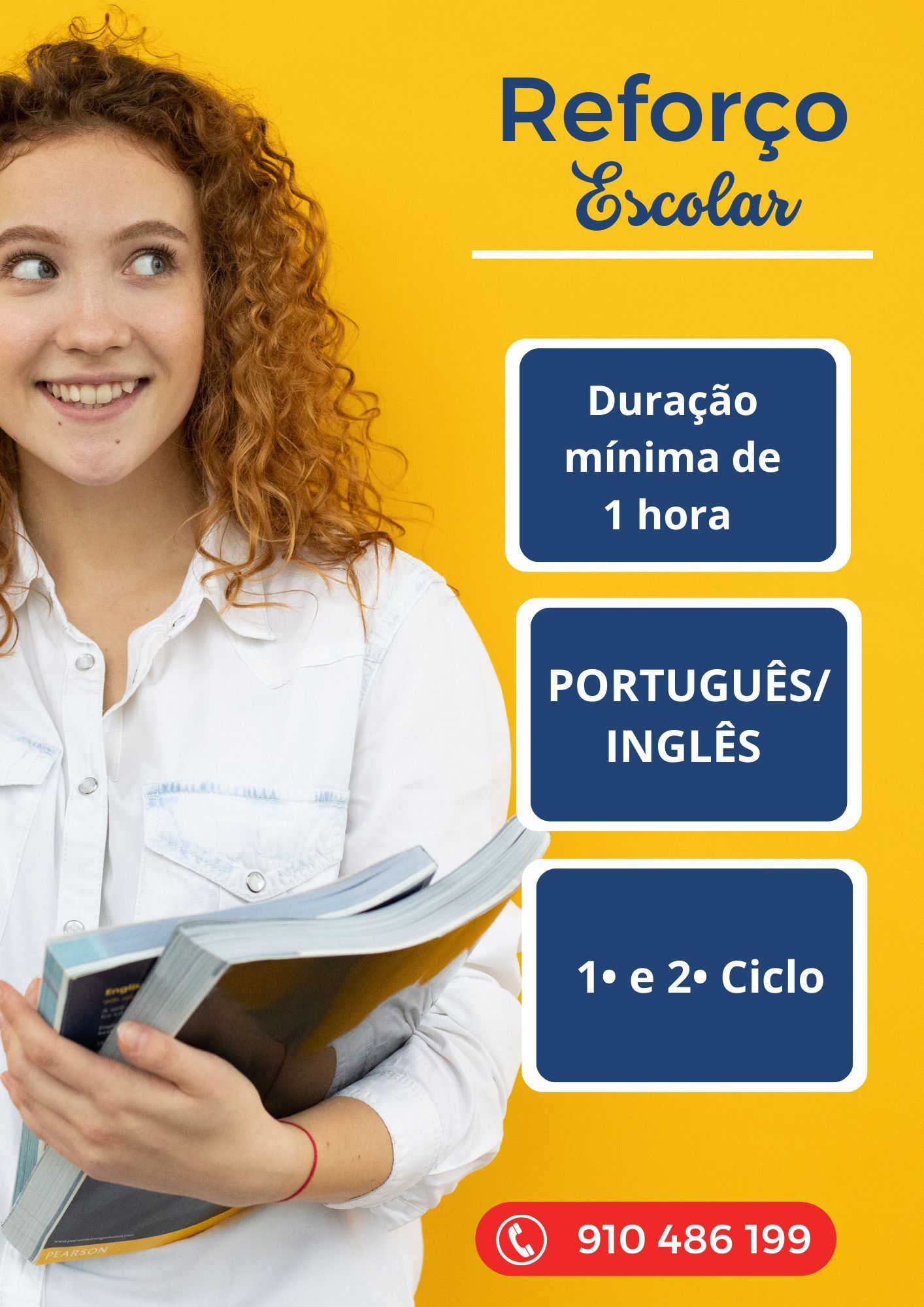Explicações de 1° ciclo e 2° ciclo( português e inglês)