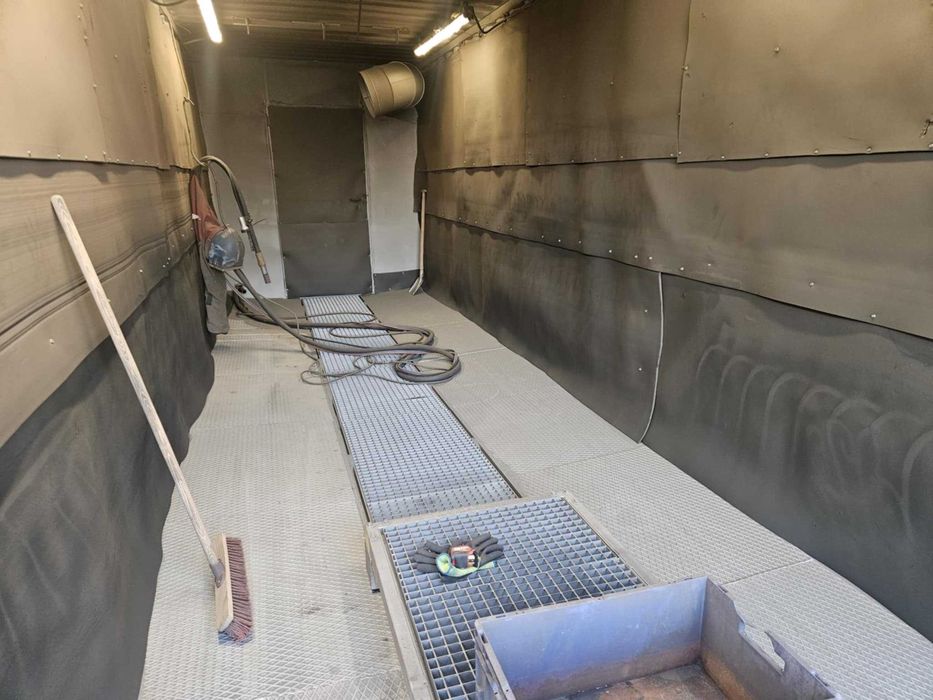 piaskarka, komora śrutownicza kontener 12mb