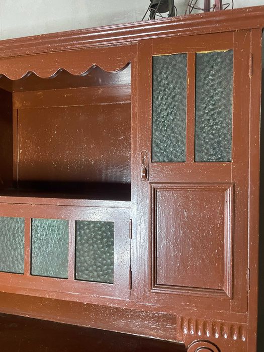 Kredens PRL komoda segment ludowszczyzna Vintage