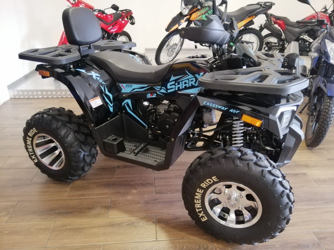 АКЦІЯ!! New Квадроцикл Shark Sharx 200 ATV Dynamic Шарк шаркс