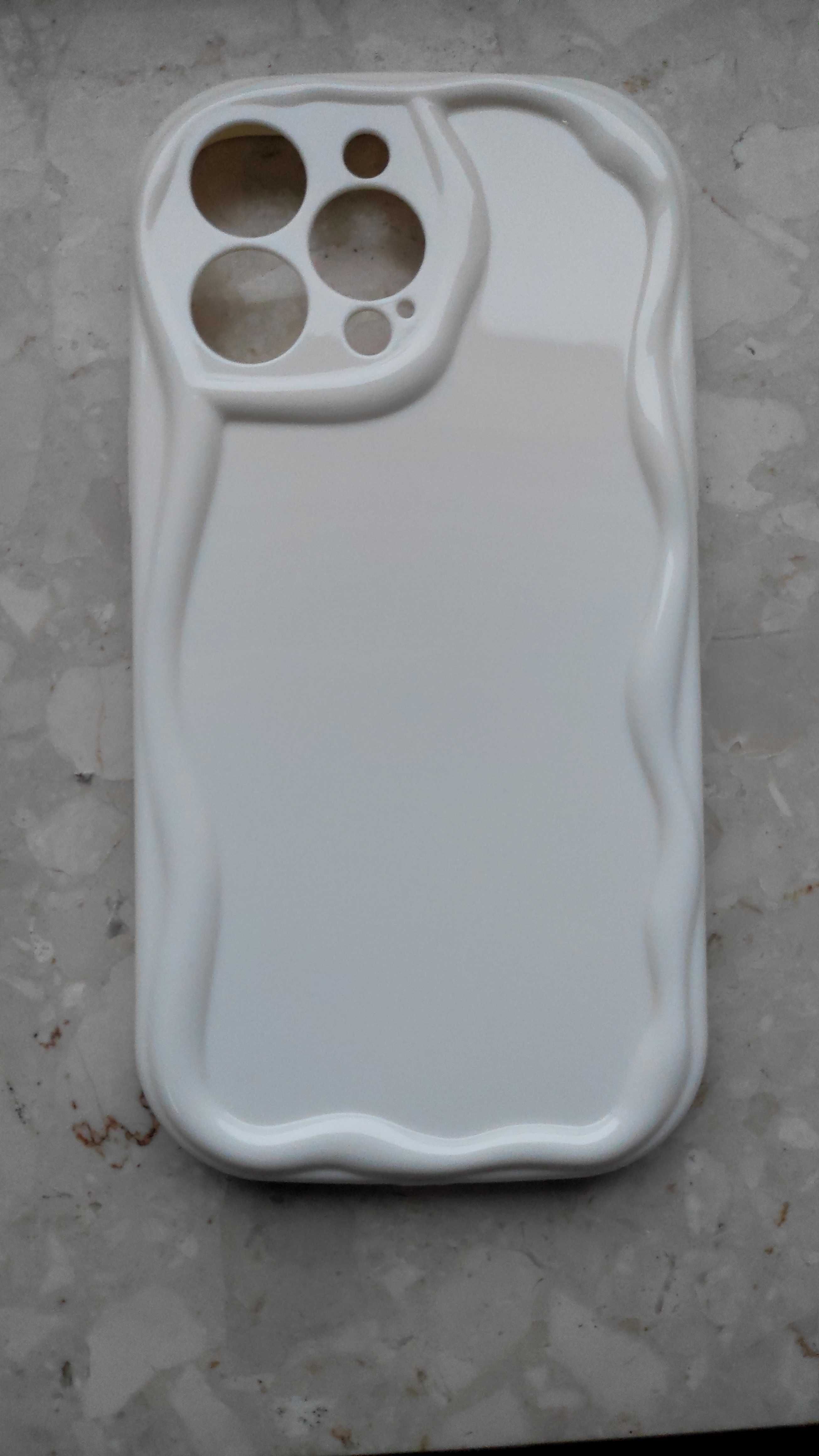 Case Iphone 14 Pro Max biały mleczny Wave Shell