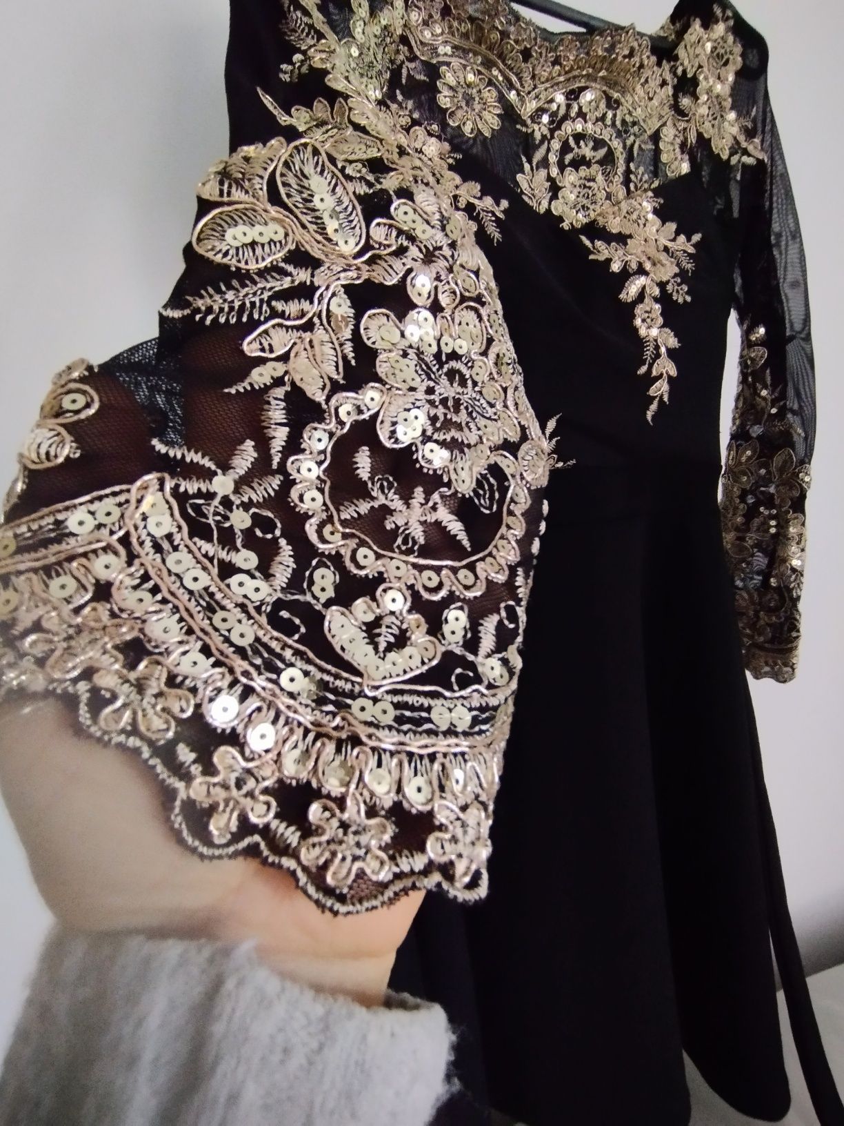 Elegancka balowa sukienka rozm. XS