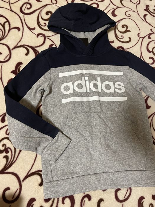 Толстовка Adidas оригинал 122 128 свитшот адідас кофта тепла