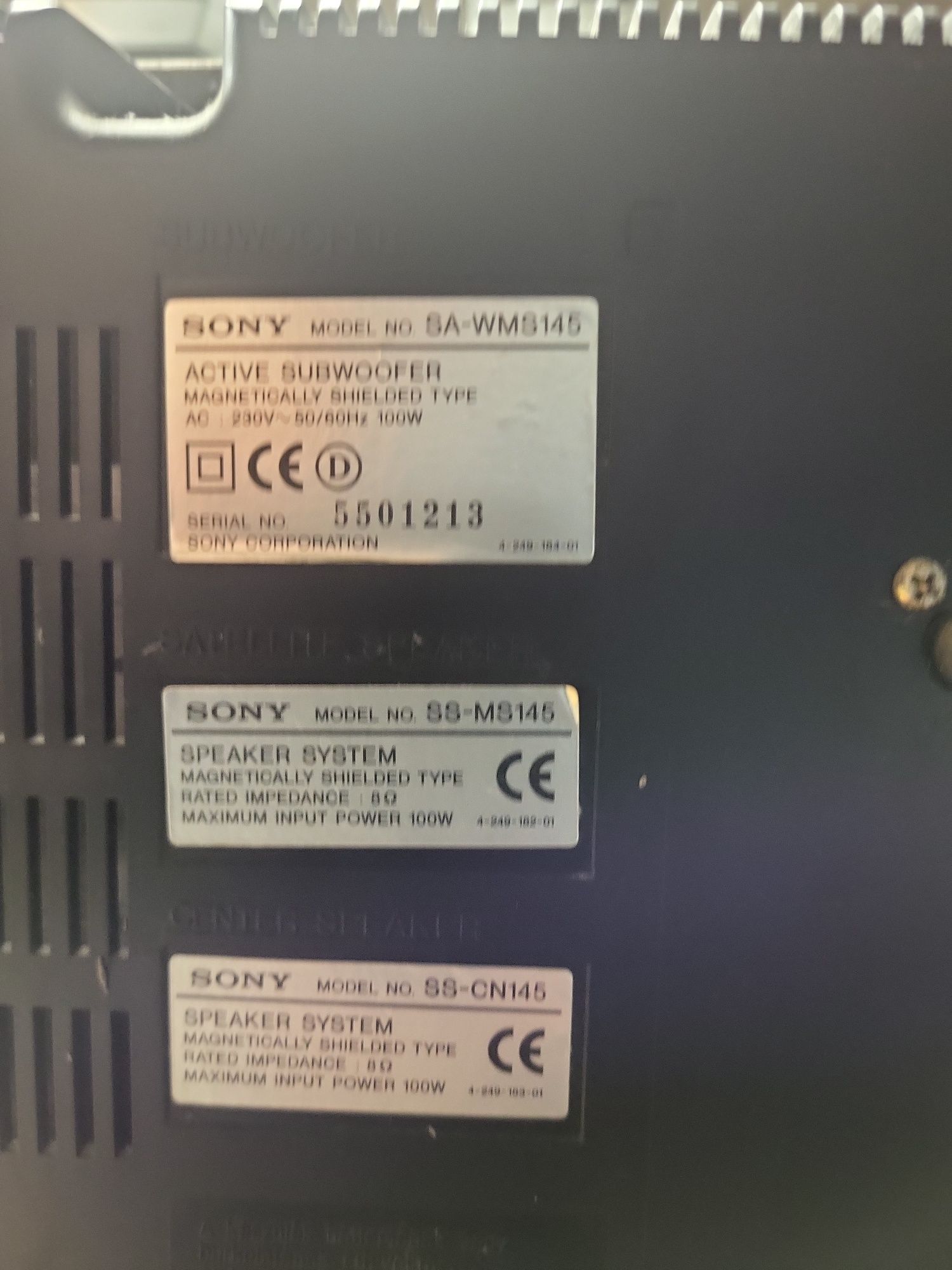 Zestaw kina domowego Sony
