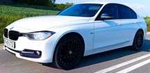 BMW Seria 3 BMW 320D SPORT 320 D F30, 184 km Super stan mały przebieg automat