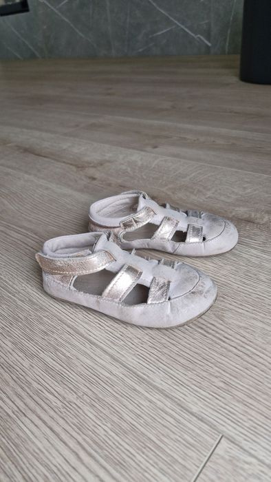 Obex 25 różowe kapcie sandałki skóra