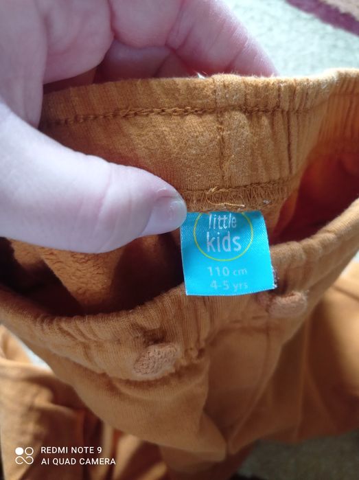 Spodnie ocieplane chłopięce