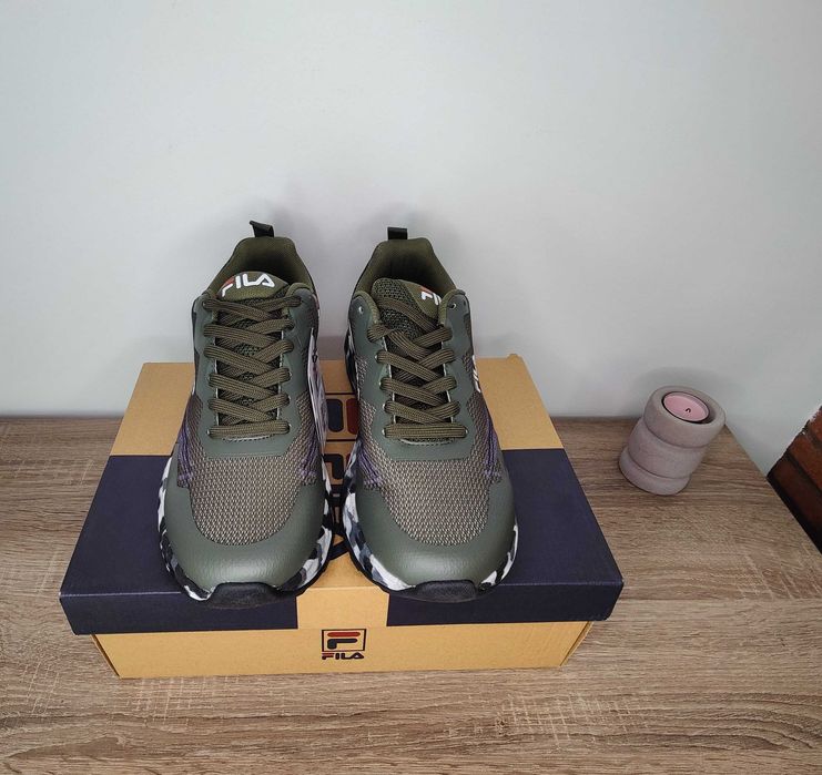 Sapatilhas Fila Starting Running Homem Verde "NOVAS "(43)
