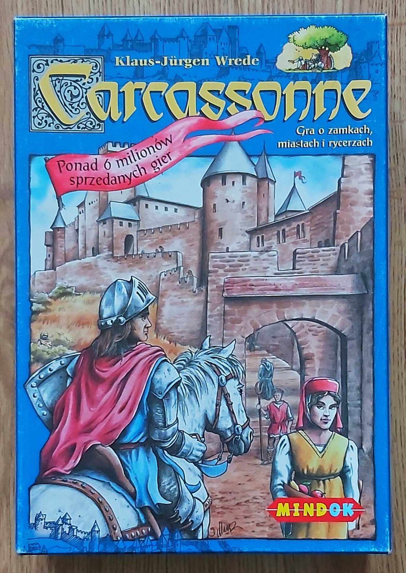 Gra planszowa Carcassonne; Mindok, pierwsza edycja