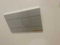 Placa de acionamento para sanita suspensa cromado OLI Slim