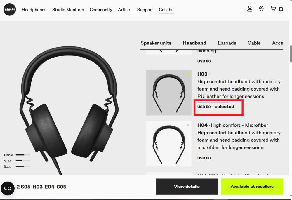 НОВI модульні навушники AIAIAI TMA-2 custom build