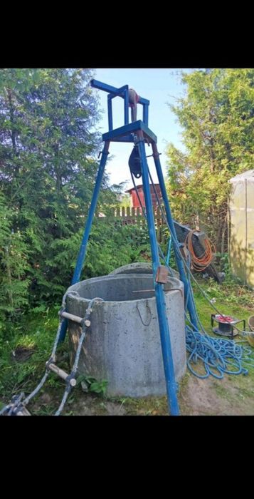 STUDNIE czyszczenie, pogłębianie, odmulanie, spoinowanie, montaż pomp