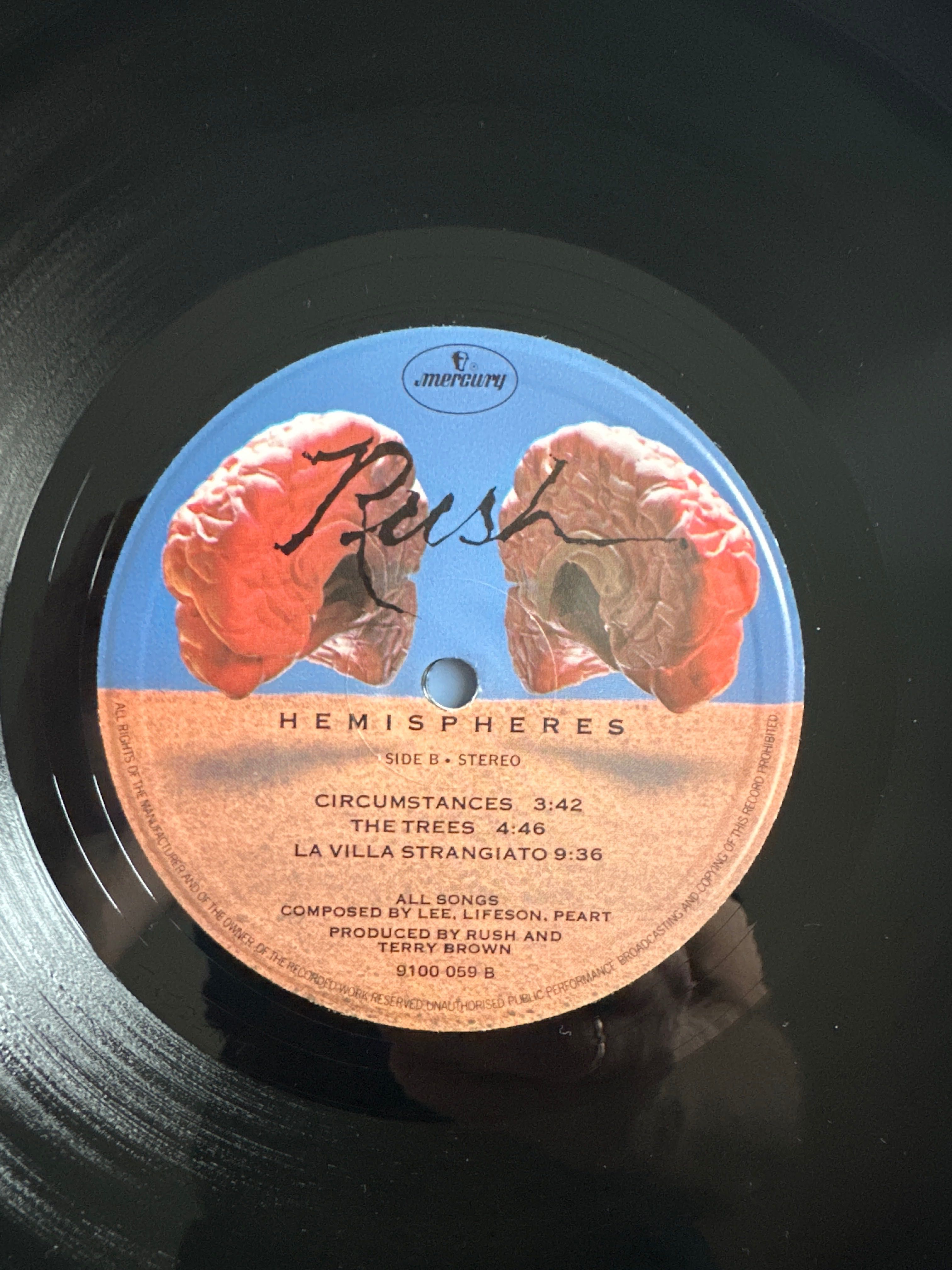 Rush – Hemispheres (1978) – LP Winyl – Stan BDB – Kultowy album