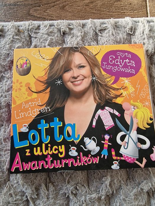 Lotta z ulicy awanturników płyta dla dzieci MP3 stan bdb