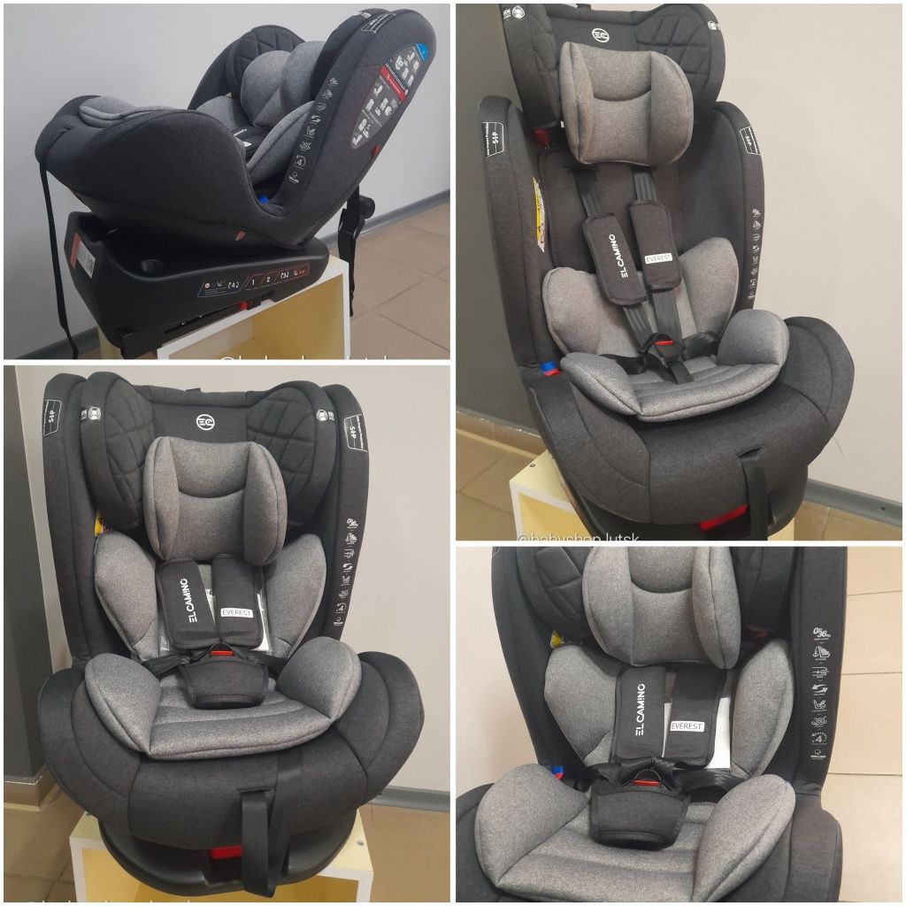 Автокрісло El camino, Freeon, TILLY, 0-36 кг Isofix бустер