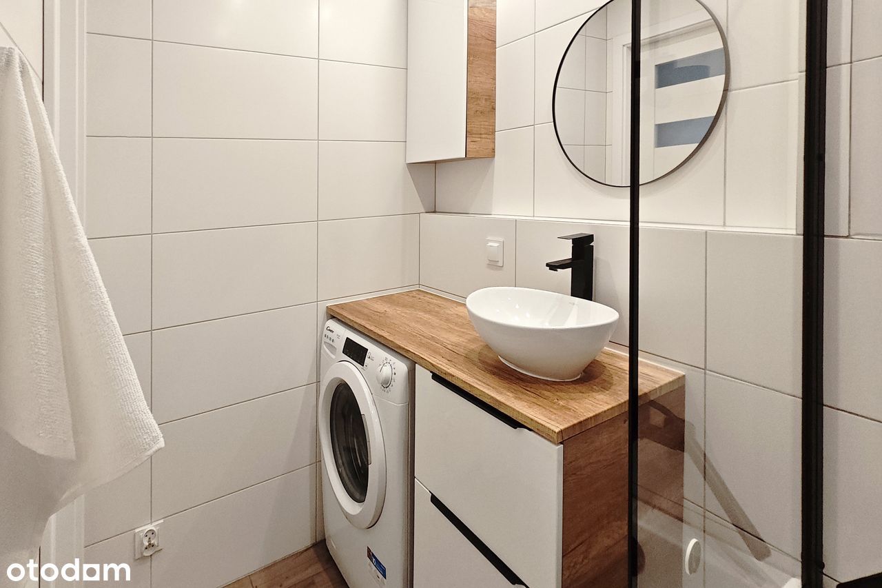 Gotowe do wprowadzenia, umeblowane | po remoncie | balkon | obok lasu