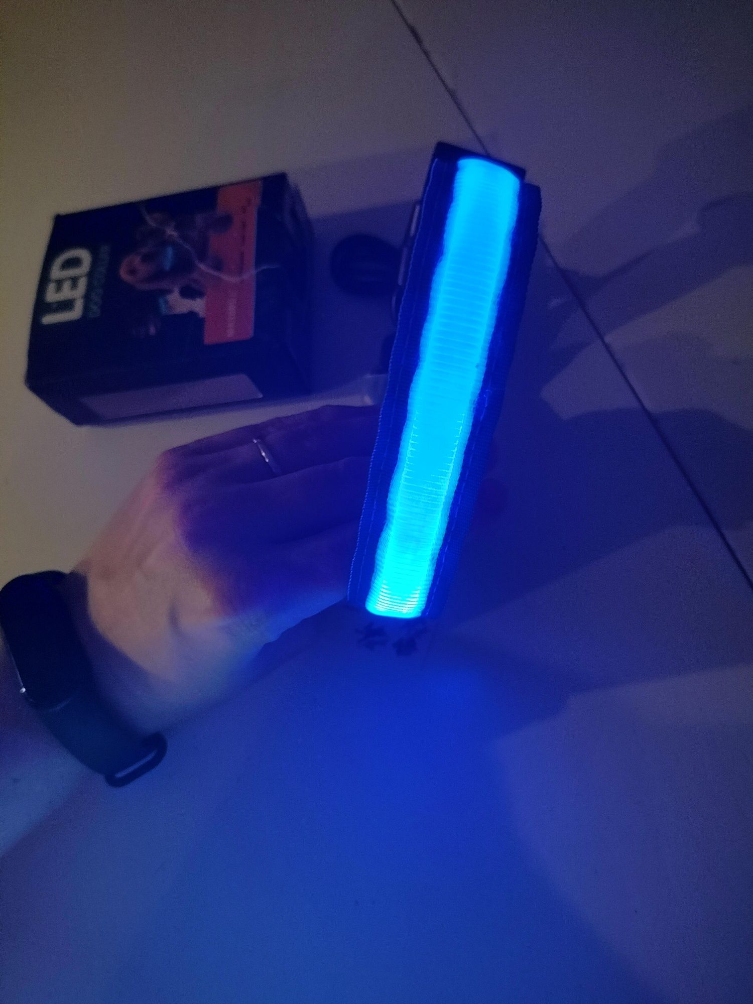 Obroża dla psa z LED rozm S Masbrill K456