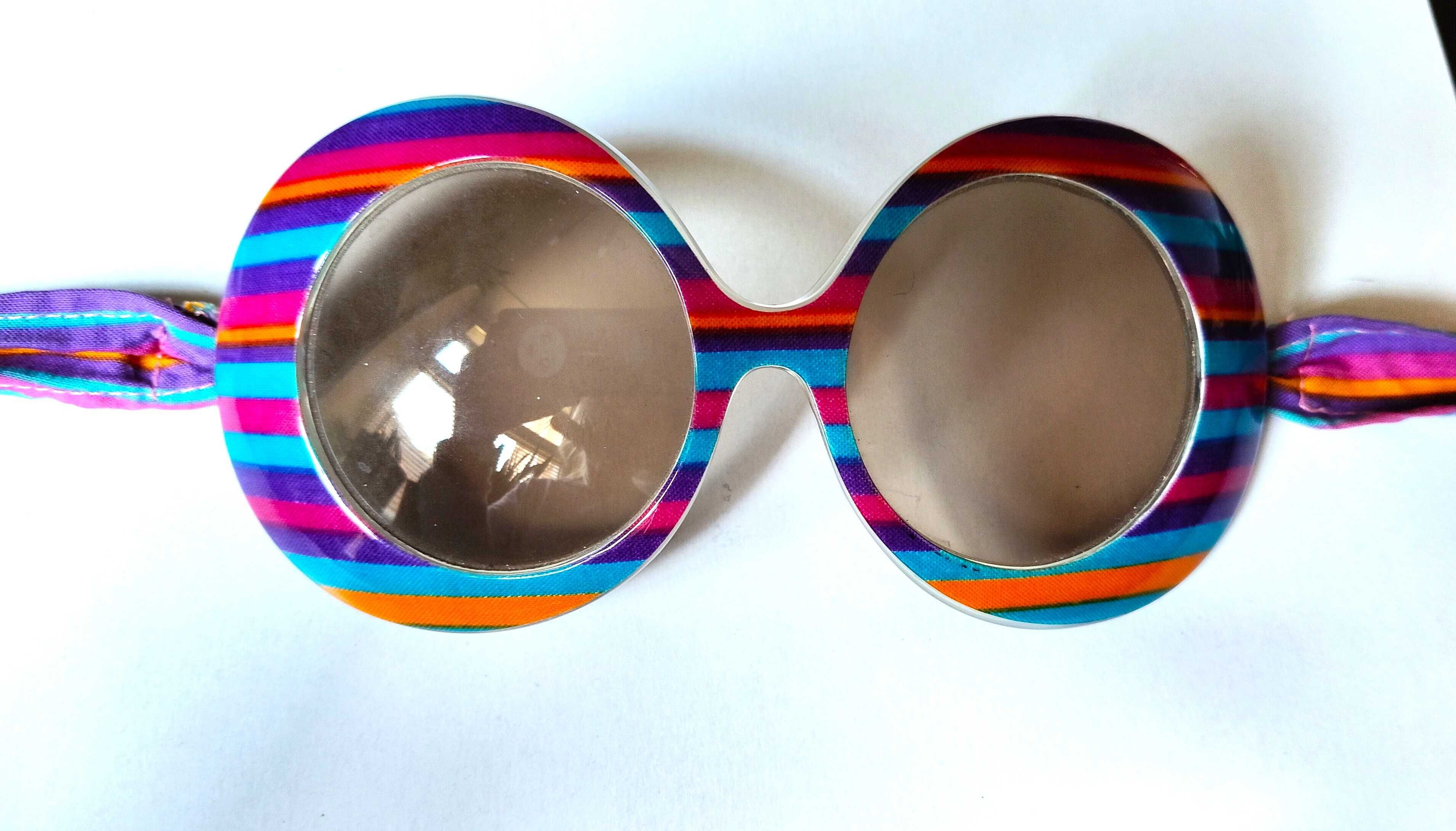 Okulary przeciwsłoneczne look „Jackie O”, lata 60/70, vintage