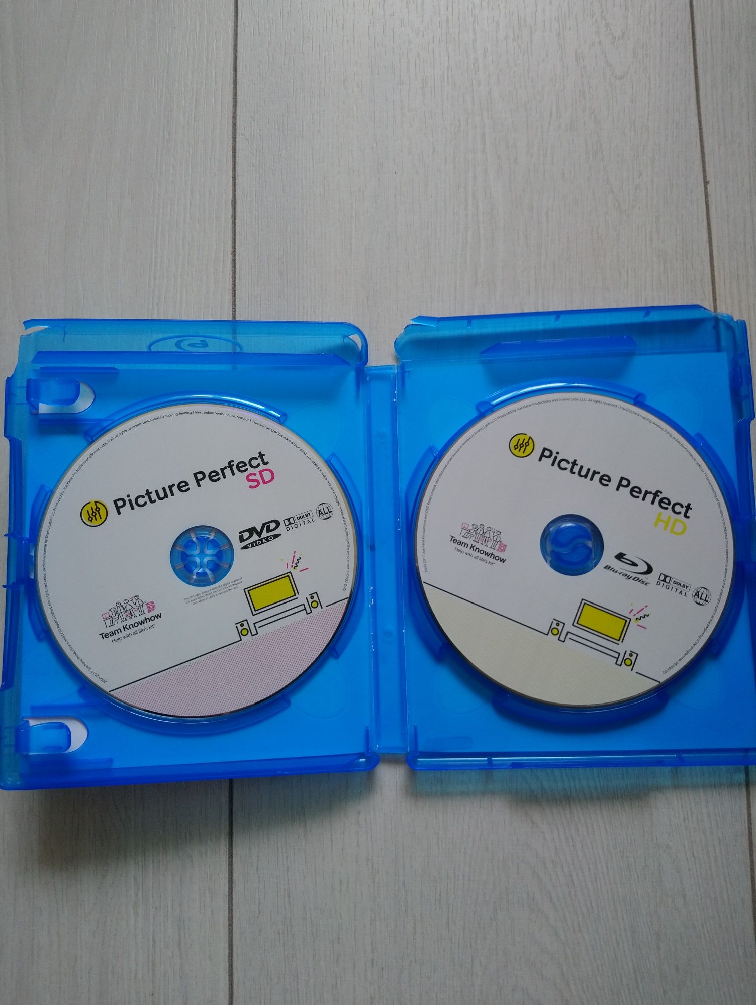 DVD Blu-ray Disc Picture Perfect HD на англійській мові