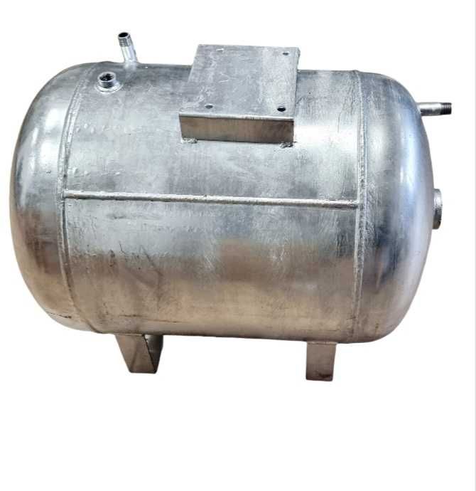 Zbiornik ocynkowany 100L poziomy WIMEST z osprzętem