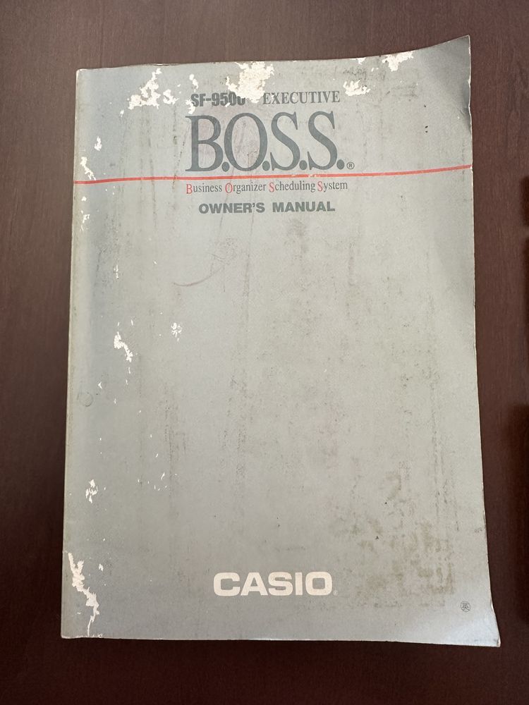 Casio SF9500 - Executive B.O.S.S de 64 Kb