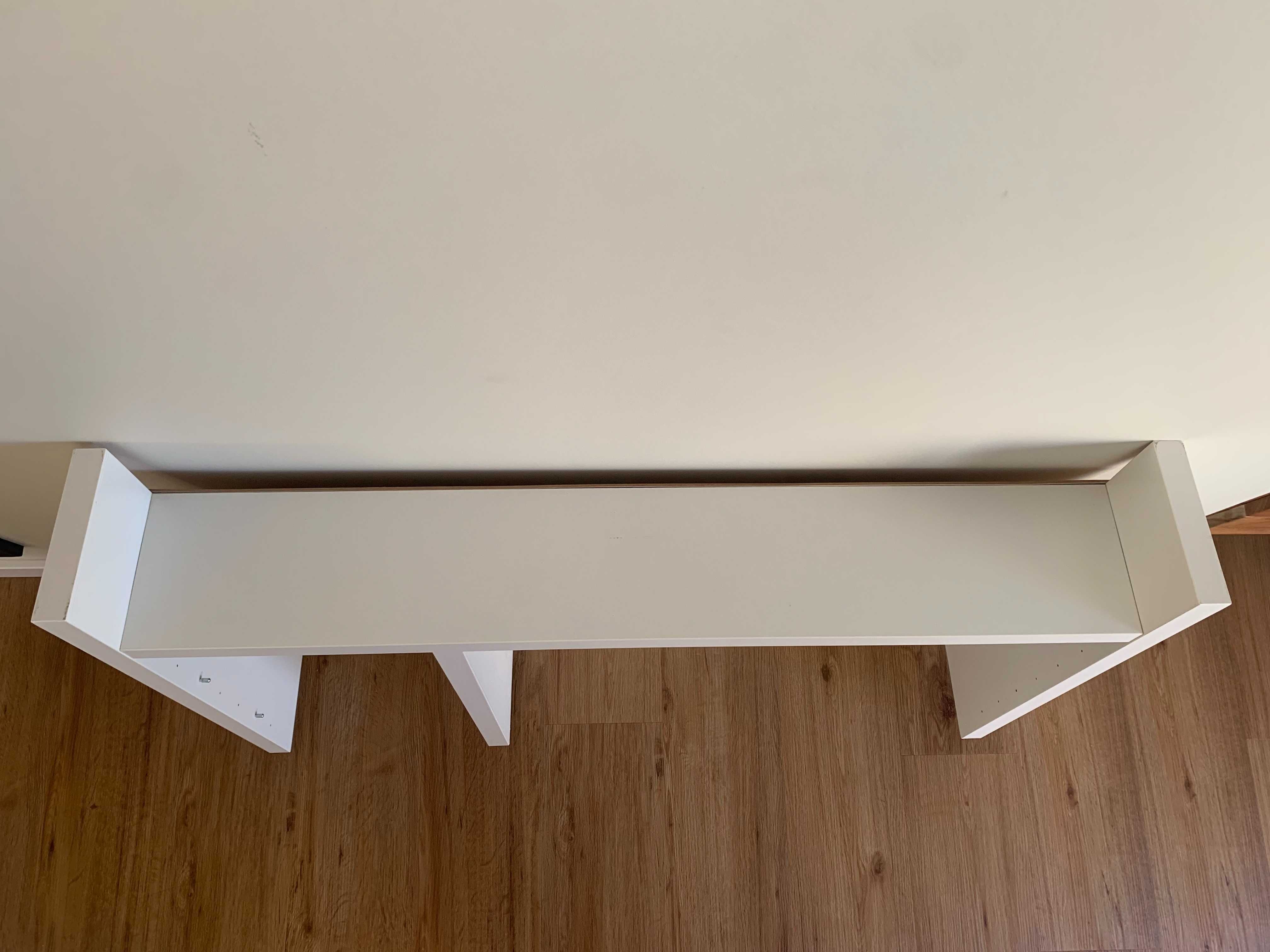 Módulo adicional, alto, branco, para secretária do IKEA
