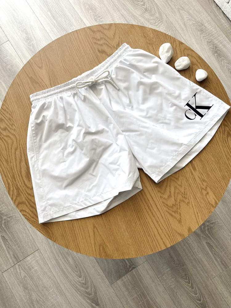 Плавальні шорти Calvin Klein чорні та білі