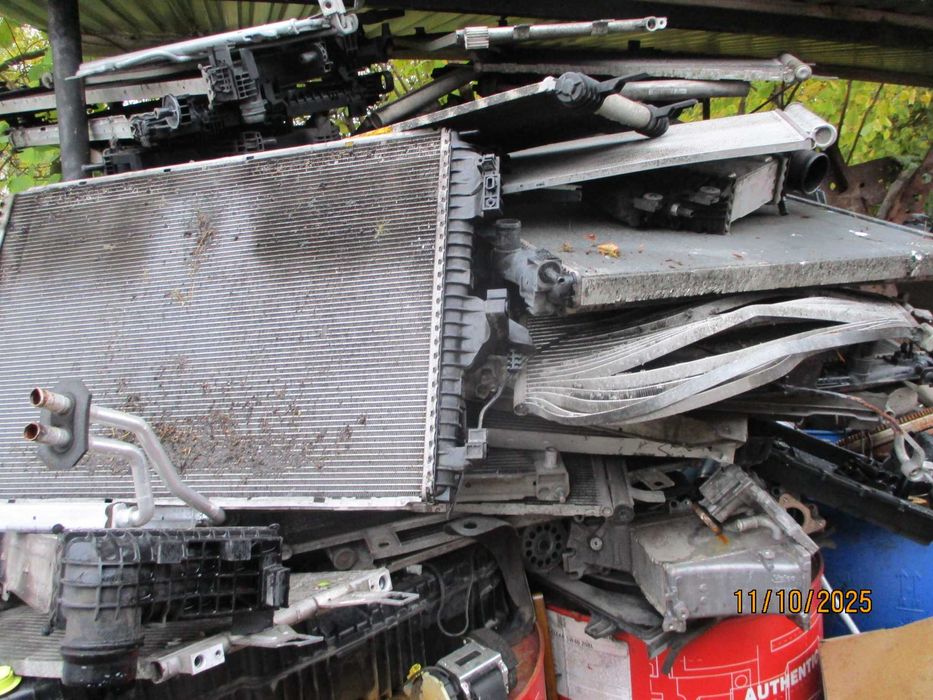 Chłodnice samochodowe , złom aluminium
