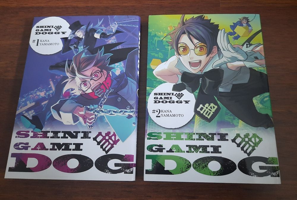 Shinigami Doggy tom 1 i 2 Waneko manga mangi anime