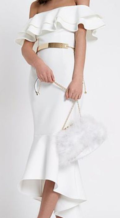 Sukienka River Island premium komunia, chrzciny