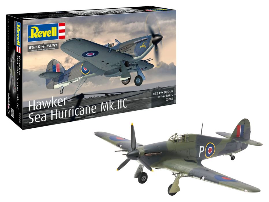 Revell 03768 samolot Hawker Sea Hurricane Mk.IIc