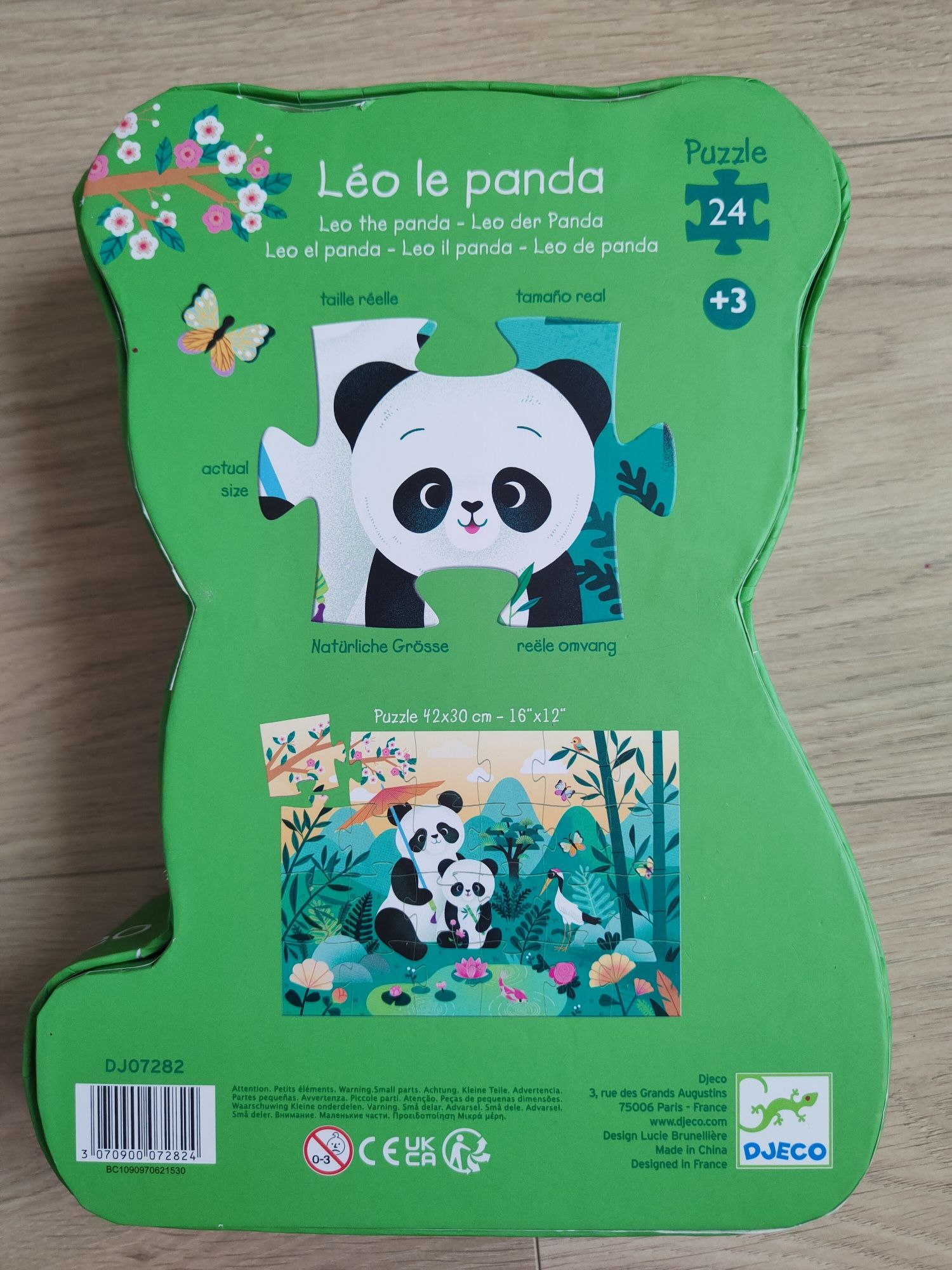 Puzzle Panda w oryginalnym pudelku