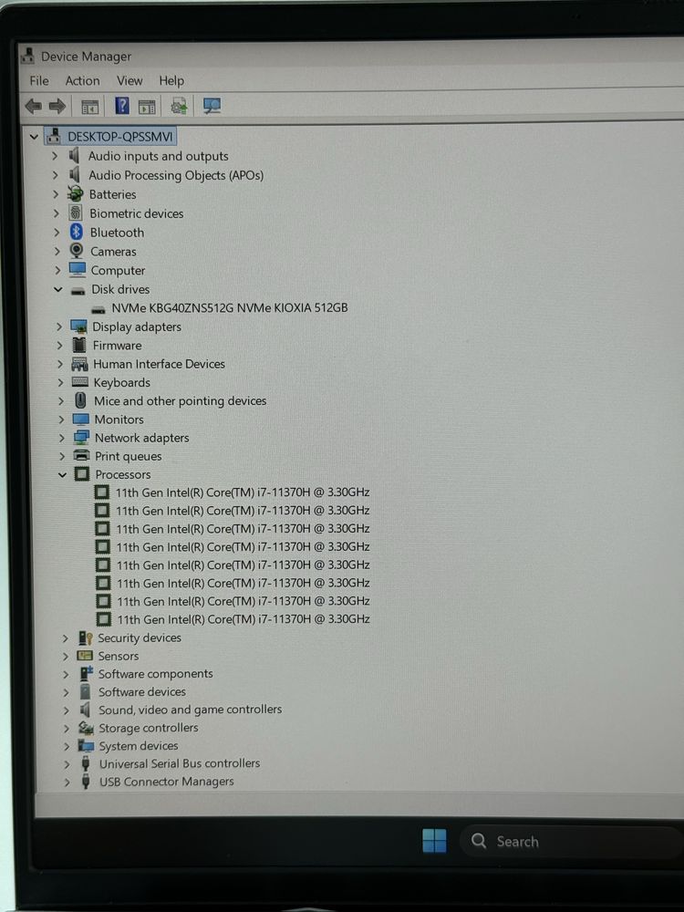 [ТОП] Ноутбук Dell 5310 Inspiron i7-11370h Nvidia MX450
