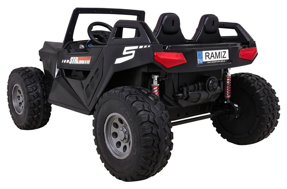 Buggy Clash 2-osobowe czarne auto elektryk dzieci - EkstraZabawki.pl