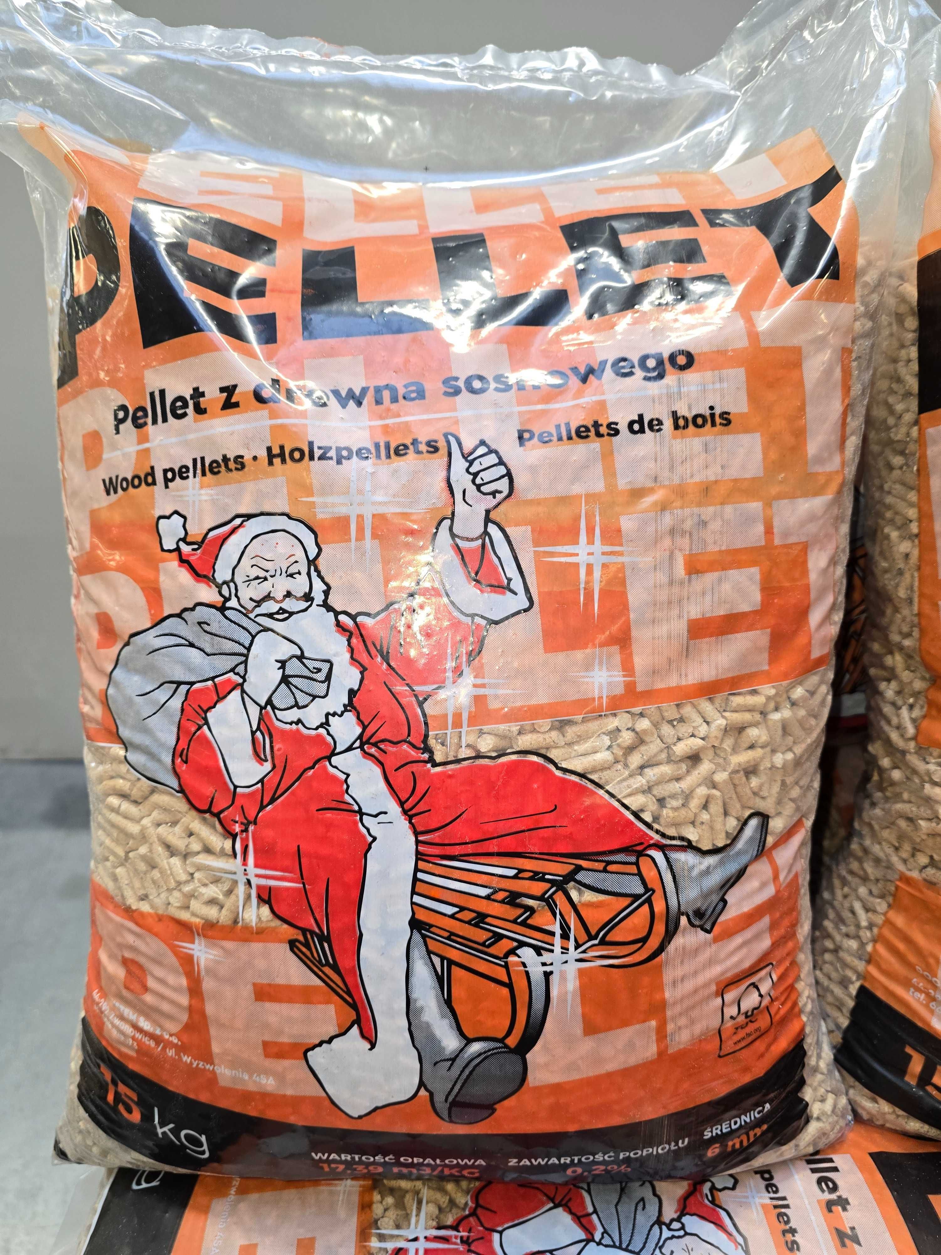 Pellet sosnowy Racibórz , Rybnik okolice - jakość premium.