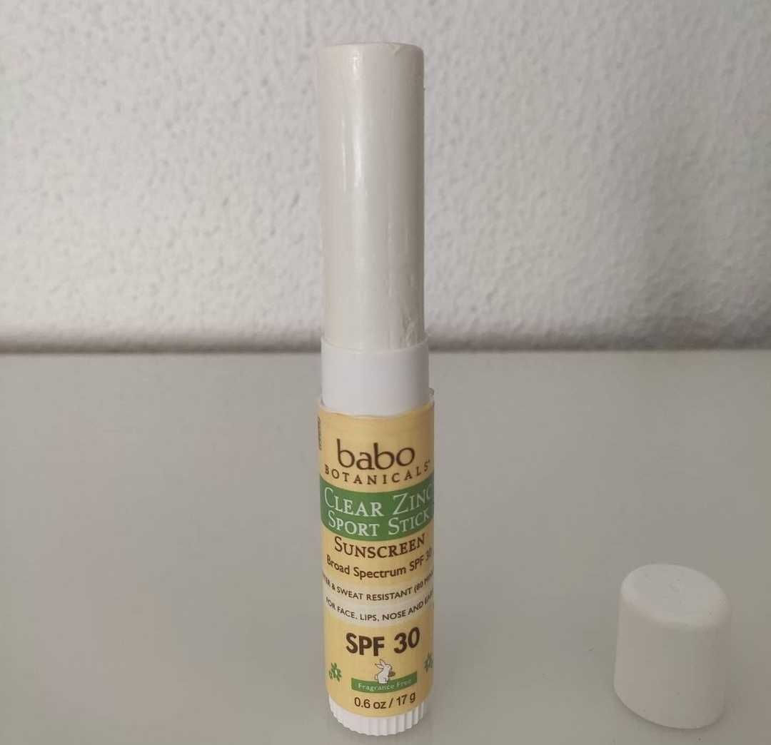 Protetor Solar Mineral Babo Botanicals SPF 30 em Stick Reef Safe