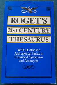 Roget's 21st century thesaurus - angielski słownik synonimów