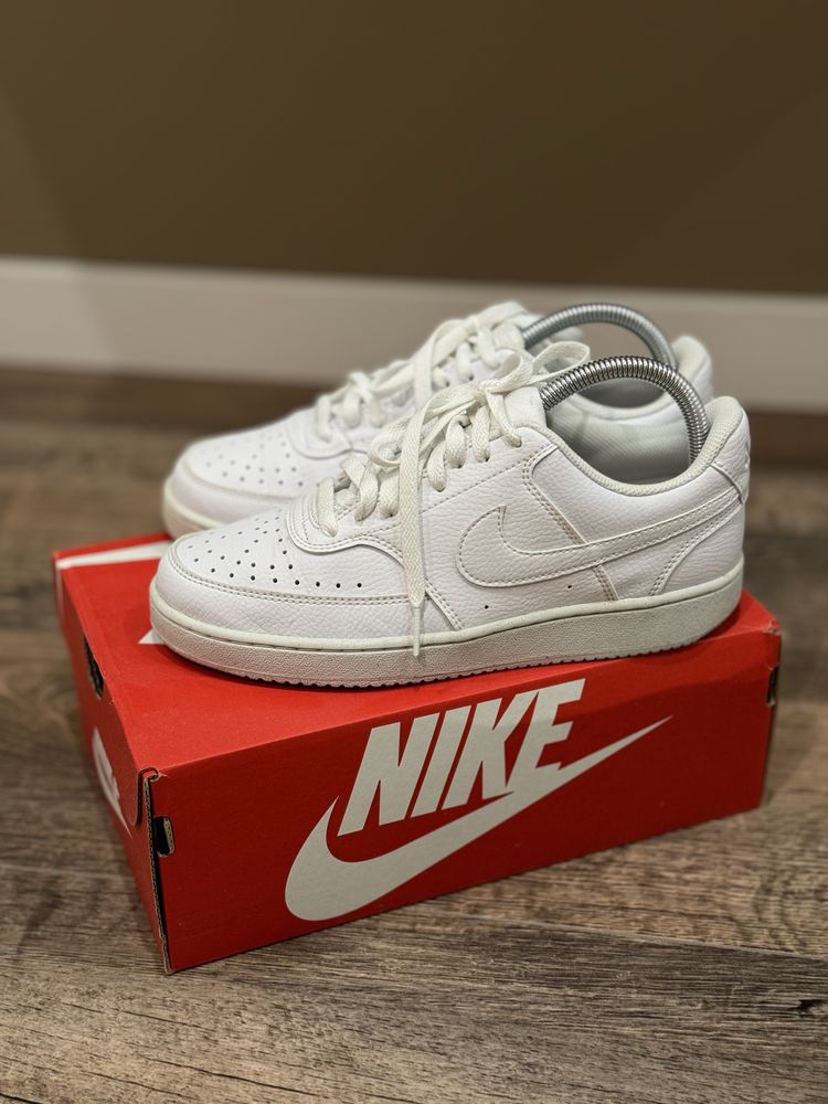 Кросівки NIKE court vision low next nature white