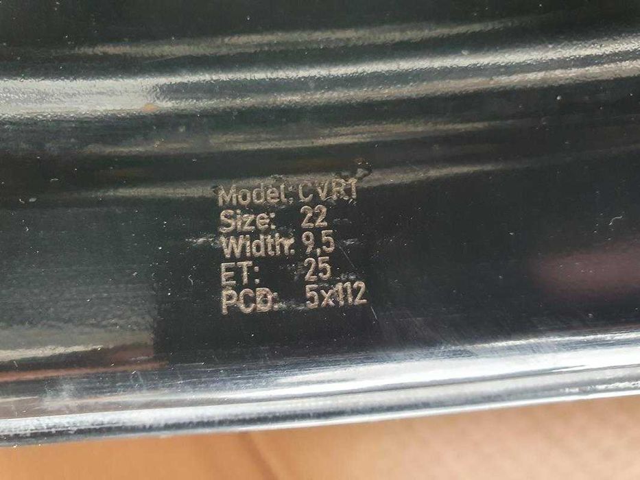 Felga 22cale Concaver CVR1 ET25 5x112 ET25 9.5J PA142