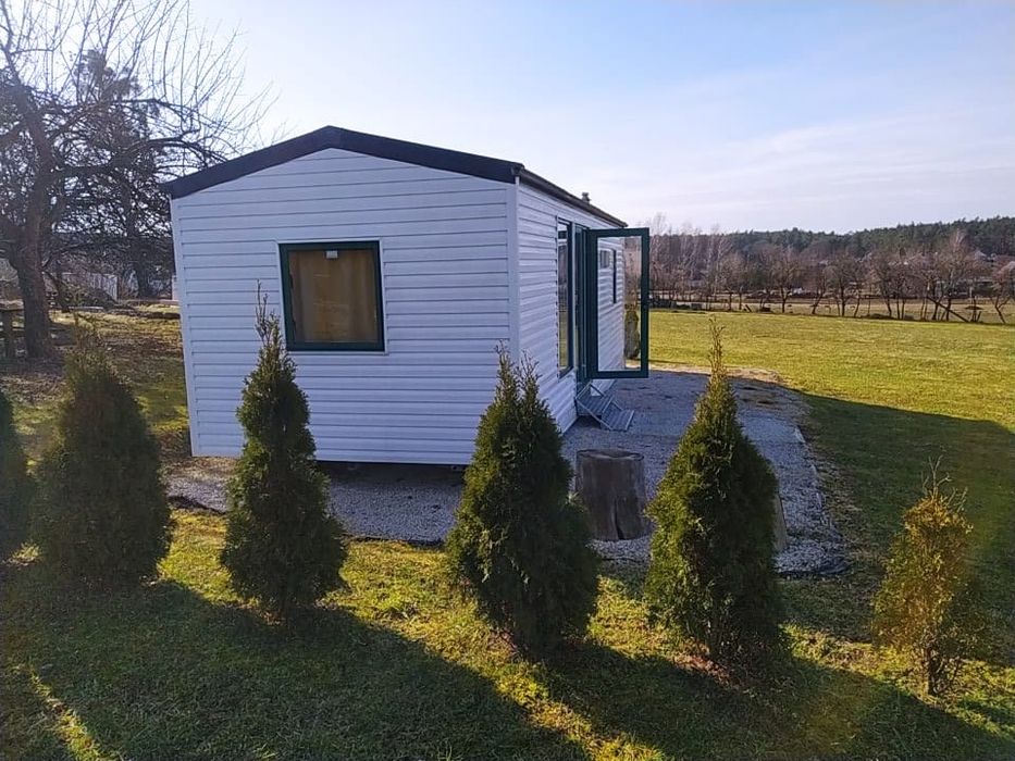 Domek holenderski 27 m² – 2 sypialnie, salon, całoroczny