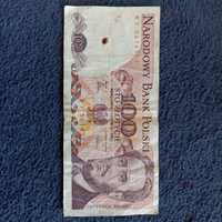Banknot 100 złotych PRL 1986