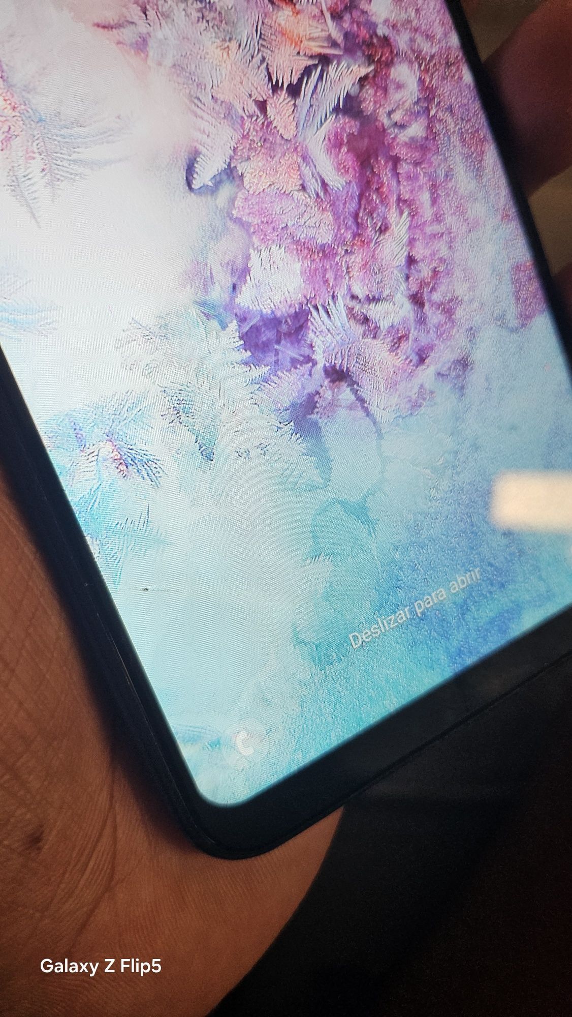 Samsung A10 pequeno trincado