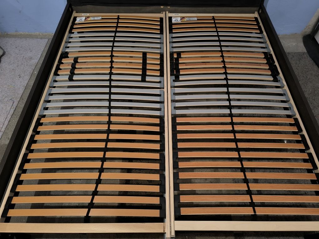 Łóżko 180x200 Ikea Oppland + Materac H3/H4 SOLIDNE Gratis w GW DOSTAWA