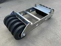 Rolka Wózek Transportowy Aluminiowy Pod Koło Próg Lekki 12kg