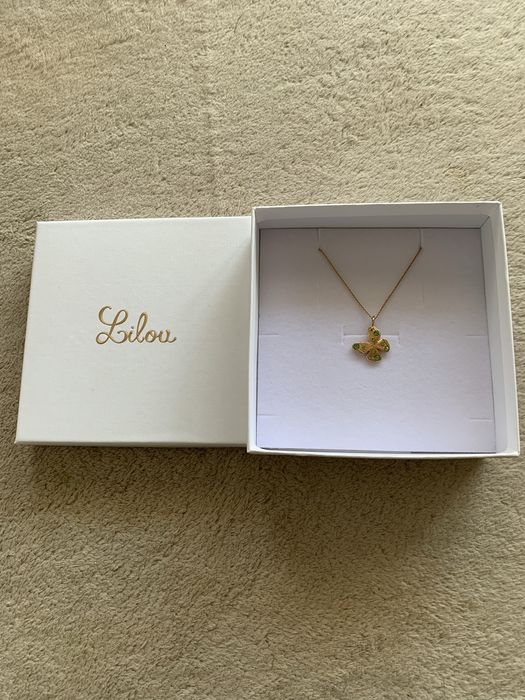 Naszyjnik z motylem Lilou