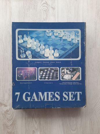 Szklany zestaw 7 gier