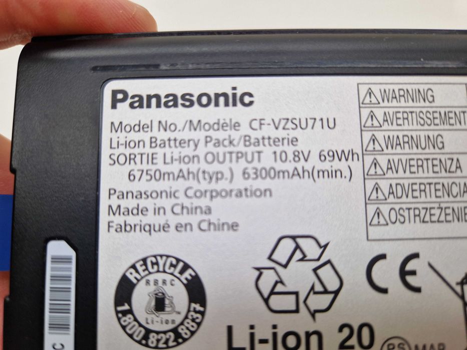 Oryginalna bateria do laptopa Panasonic CF53 CF52 sprawna